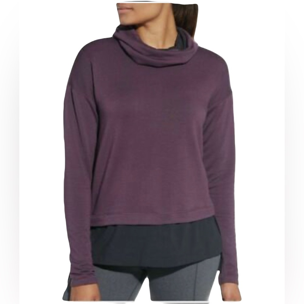 Calia Women’s Effortless Mix Media Hoodie sz M